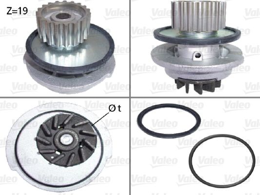 Devirdaim Evanda 2.0 03> LANOS1.6 96>NEXIA1.5 95>ESPERO1.5 | VALEO 506648 | OEM 96351284 96352649 96990997 50940