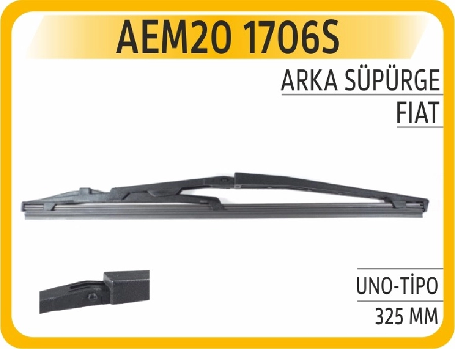 Silgi Paleti Arka 325 2000 Uno-Tipo | OEM AEM201706S