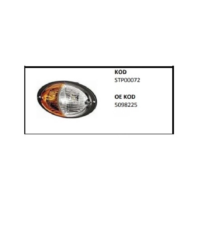 New Holland Td Model Sinyal Lamba 5098225 | OEM 00072