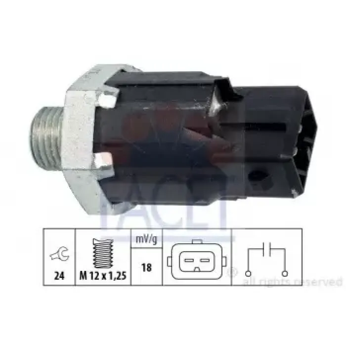 Vuruntu Sensoru Kangoo Megane Laguna Trafic Fluence Clio Logan Sandero | FACET 9.3224 | OEM 8200680689