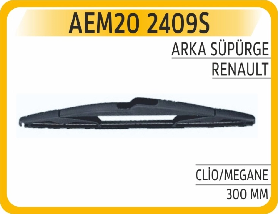 Silgi Paleti Arka 300 2000 Clio, Megane | OEM AEM202409S