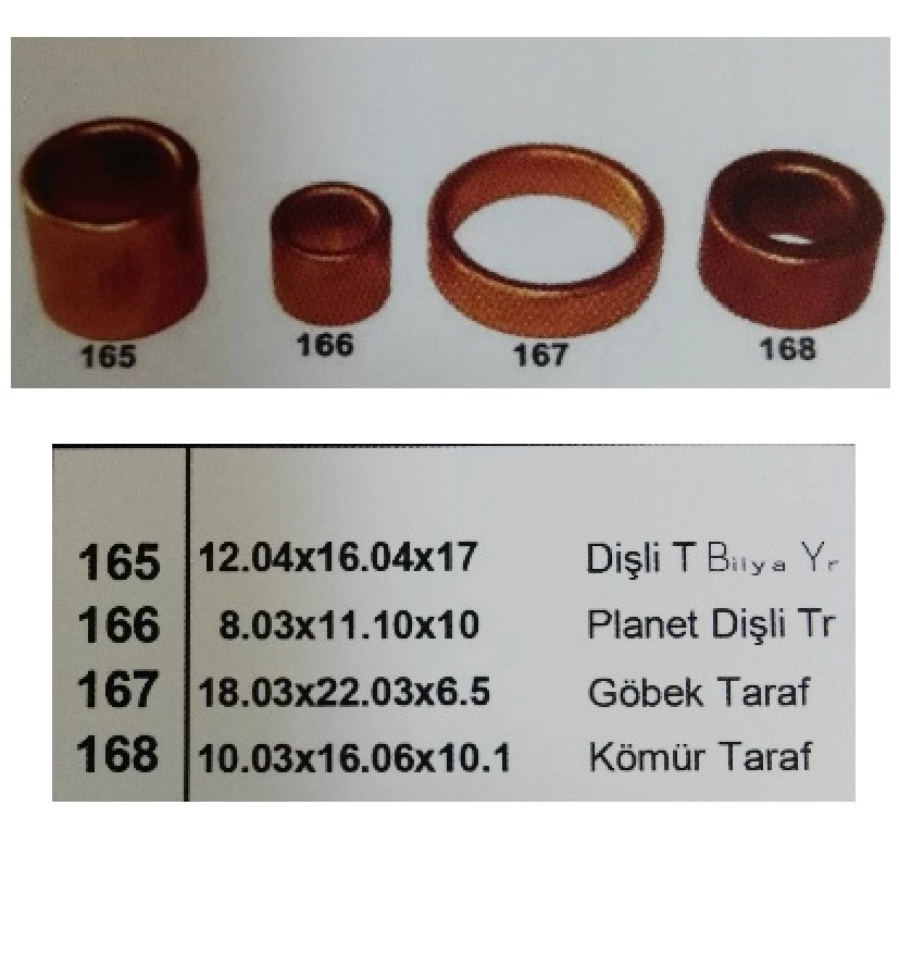 Marş Burcu (Takım) Mercedes 223.231. BMW. Audi. Fiat Ducato. Magirus. Volvo. Peugeot Partner. Boxer | OEM 165-166-167-168