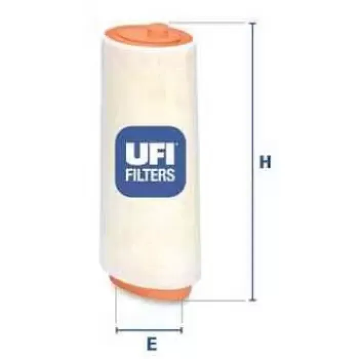 Hava Filtresi BMW M47 E46 E39 E60 E87 E90 X3 E83 Freelander 1 | UFI 27.353.00 | OEM 13712246997 LR007478 PHE100500