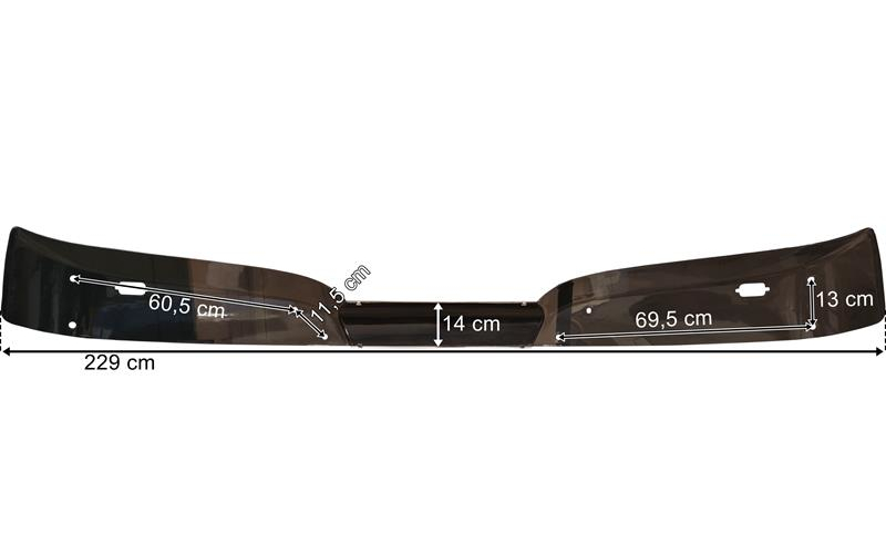 Güneşlik Actros MP3 | OEM 9438100410