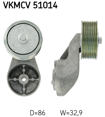 Alternator Gergi Rulmani Mercedes Citaro Tourismo 98> | SKF VKMCV 51014 | OEM 9062002670 A9062002670