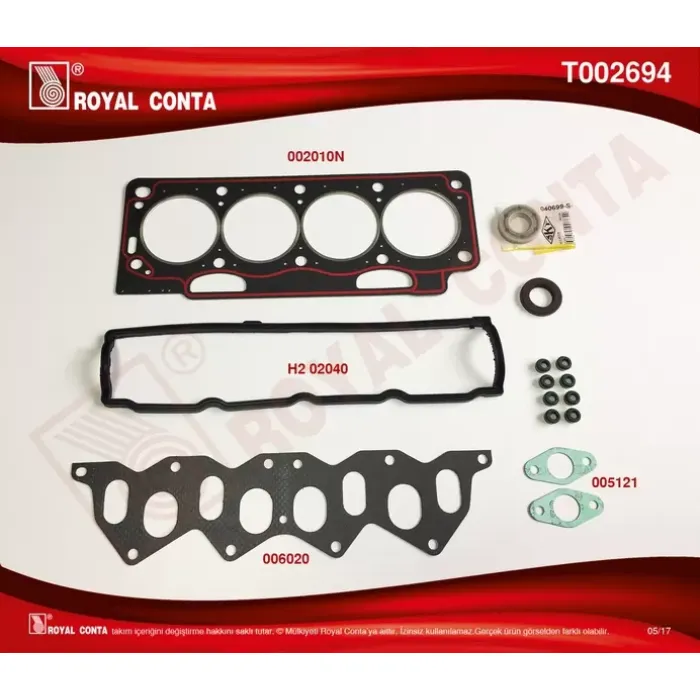 Motor Ust Takim Contasi R11 Flash R21 1.7 (Skt Keceli) | ROYAL T002694 | OEM 33420621 33420621 7701463110 7701465227 7701463110 7701465227