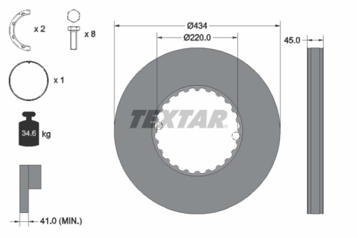 Fren Diski (Fren Tertibatı) | OEM 3092710