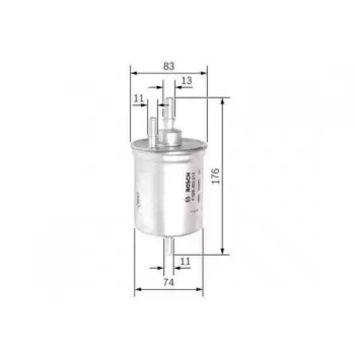Yakit Filtresi Audi A4 05>08 A6 05>11 A8 04>10 2,0TFSI (Benzin) | BOSCH F026403012 | OEM 4F0201511E 4F0201511E 4F0201511C 4F0201511C