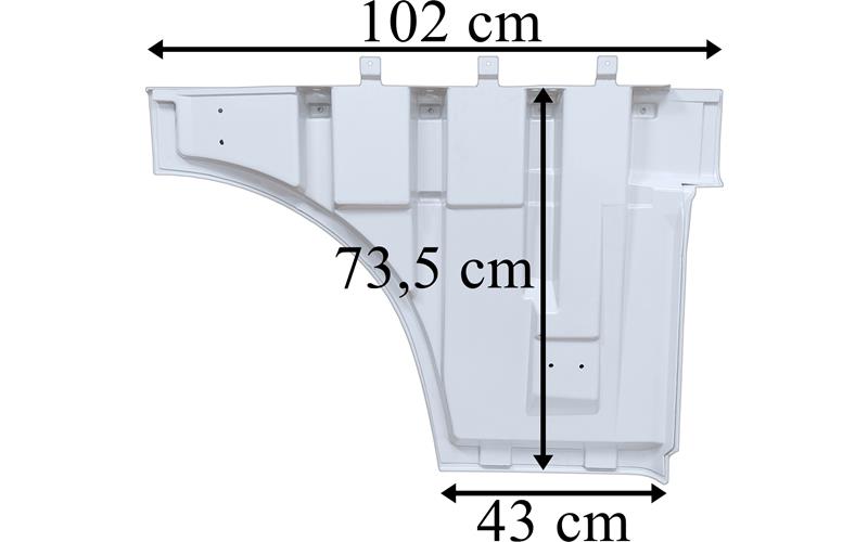 Kapı Altı DAF Xf 105 Sol | OEM 1295619