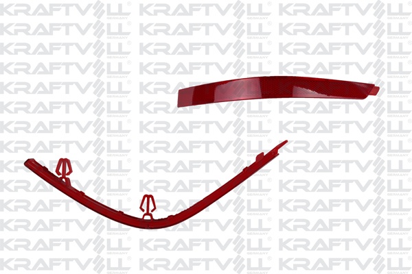 Arka Tampon Reflektoru Sag T7 16> | KRAFTVOLL 21030368 | OEM 7E0945106E