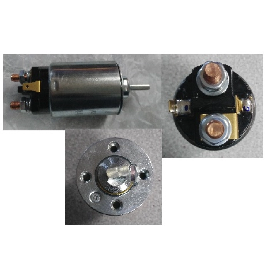 Marş Otom 12V Mitsubishi Tipi Mazda 323-626, Nissan Forklift 2 Delik Kısa | OEM SSL6014