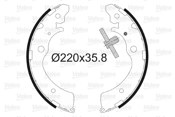 Fren Balatasi Arka Pabuc Honda Accord 85-93 Civic VII 00-05 Cr-V 95-06 Fr-V 04 -> Hr-V 99-> Jimny 98-02 | VALEO 562591 | OEM 1A022638ZA 1A022638ZA 1A082638Z 1A082638ZA 1A082638Z 1A082638ZA