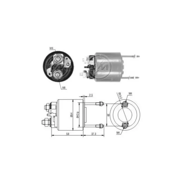Mars Otomatigi 12V R9 R12 Trafic 1,4 Em | ZM 0592 | OEM 7701028668