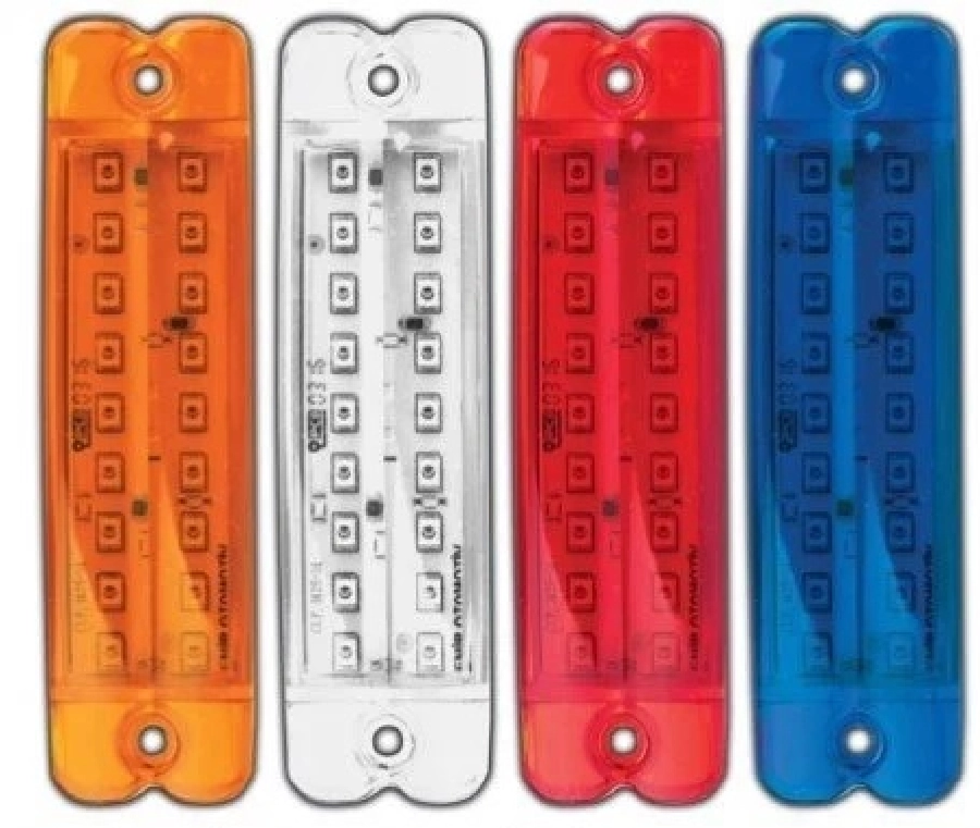 Çakar Lamba 18 LED'li Fonksiyonel 12-24V Kırmızı | OEM EMR57FK