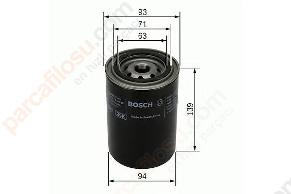Yag Filtresi Master Ducato Jumper Daily Movano Boxer Trafic Mascott 2,5D / 2,8 | PSA 1109.AQ | OEM 4402665 4402665 71713782 1109.AQ 71713782 1109.AQ
