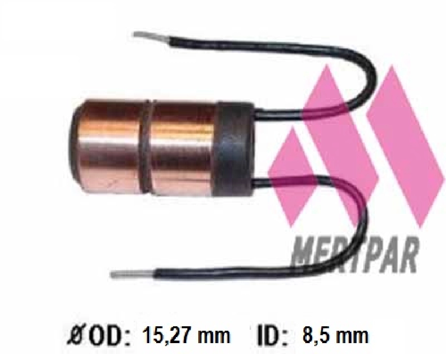 Rotor Bakırı Delco Tip 80A - Opel Astra-Vectra-Cheroke İç Delik:8,5mm Diş Delik:15,2mm BOY:20mm | OEM XRB230