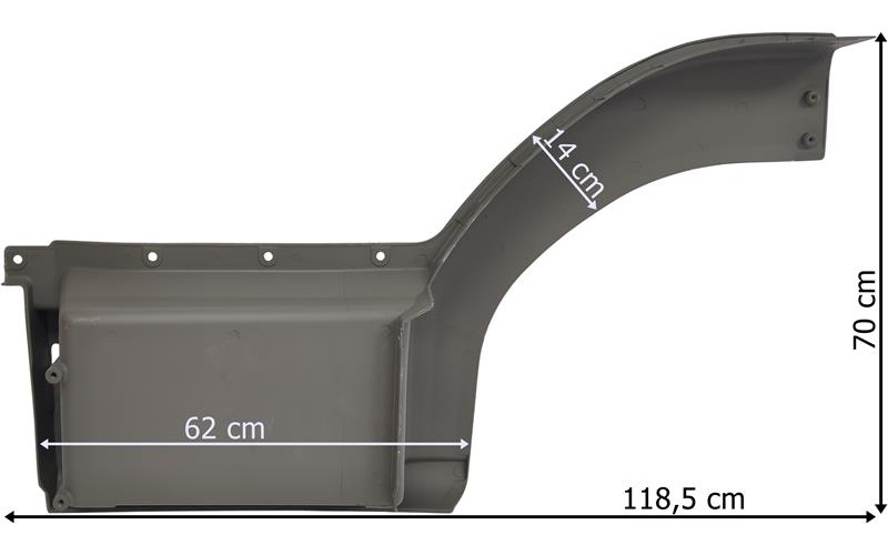 Basamak Komple Atego Tekli Sağ | OEM 9736662601