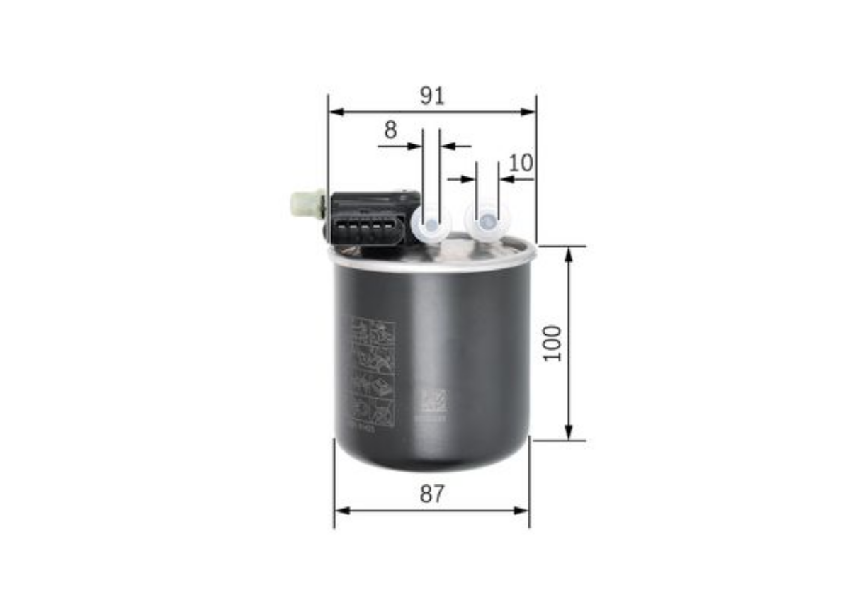 Mazot Filtresi 2013 ve sonrası A-Seri | OEM 607 090 13 52