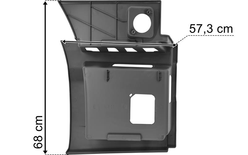 Basamak TGX EURO6 D Gri Sol | OEM 81615200081