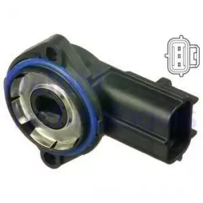 Gaz Kelebek Pozisyon Sensoru (Potansiyometre) Focus 1,4 / 1,6 Zetec S 16V / 1,8 16V 98>04 Mondeo II 1,6 16V / 1,8 16V 96>00 Mondeo III 1,8 16V / 2,0 16V 00>07 | DELPHI SS10528-12B1 | OEM 988F 9B989 BB 1071403 9B989 1071403