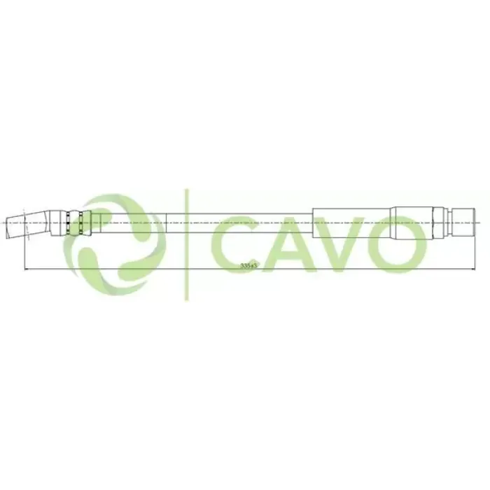 On Fren Hortumu Astra F 91 05 | CAVO C800 260A | OEM 562345 562345 562350 562358 90235568 90374 562350 562358 90235568 90374