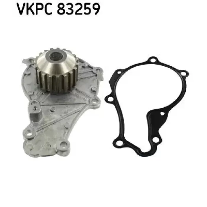 Devirdaim (Su Pompasi) P207 P308 P3008 P5008 P307 P407 Partner Berlingo C2 C3 C4 DV6 (1,6 HDI) Fucus 1,6TDCI Volvo 1,6HDI C3 III DS3 P207 P308 P3008 P5008 DV6C / DV6TED (1,6HDI 8V) | SKF VKPC83259 | OEM 3M5Q 8591 CA 1609417680 1201.G9 1609417680