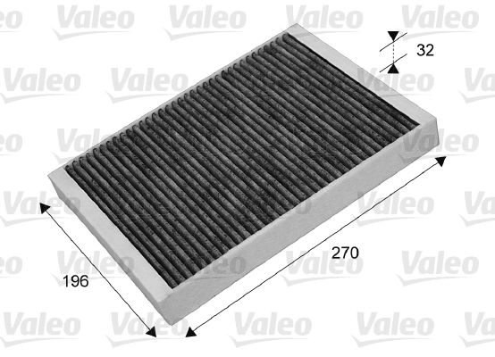 Polen Filtresi C5 III C6 04 / 08>P407 04> (Karbonlu) | VALEO 715635 | OEM 6479.45 6479.45 9682603680 6479.46 9682603680 6479.46