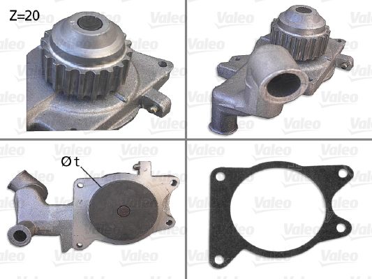Devirdaim Ford Escort Escort III (Gaa) 1.1 80 | VALEO 506000 | OEM 88SX8591AA 88SX8591AA A810X8591SA A810X8591SA