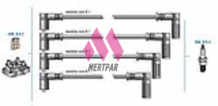 Buji Kab. - Doğan-Şahin-Kartal-SLX 1.6İE Enj Motor | OEM 06759