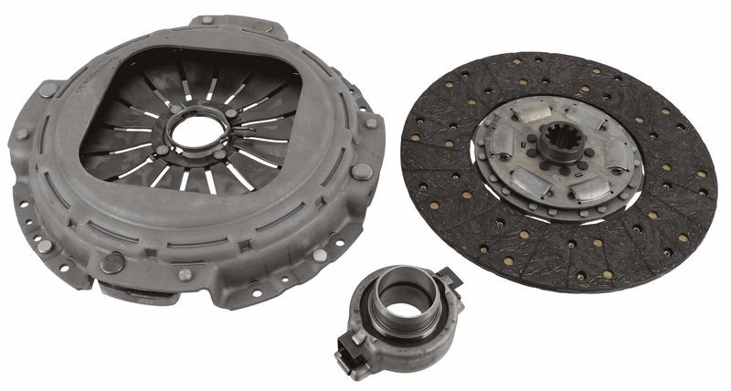 Debriyaj Seti (Baski+Disk+Rulman) Iveco Eurocargo I-Iii 100-110-120-130-140-150-160-180 00>15 350 MM - 10 Dis | SACHS 3400 700 430 | OEM 2996050 2996050 2996146 2996357 2992490 2996146 2996357 2992490