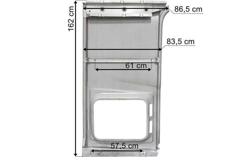 Yan Duvar Sacı Actros MP4 1842-1845-1848-1851 Sol | OEM 9606302807