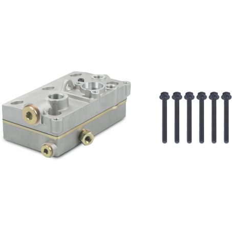 Kompresor Silindir Kapağı Komple Volvo FH16 FH12 FM12 NH12 FM9 Çift Silindir D9A D13A EURO3 4 5 | A-TECH 142.01.1200 | OEM 20775236 131810 RK01175 4127049342
