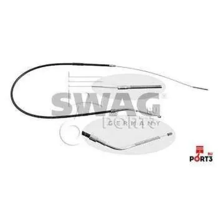 El Freni Teli Bmw E36 | SWAG 20901756 | OEM 34411159048
