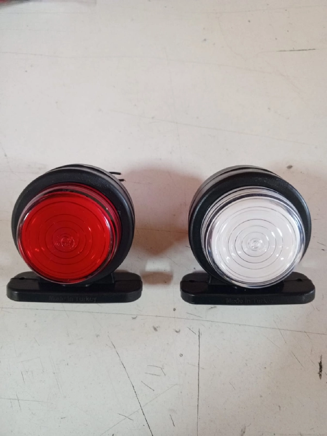 Takoz Lamba Büyük Tip Neonlu Kırmızı Beyaz | OEM OND3252NKB