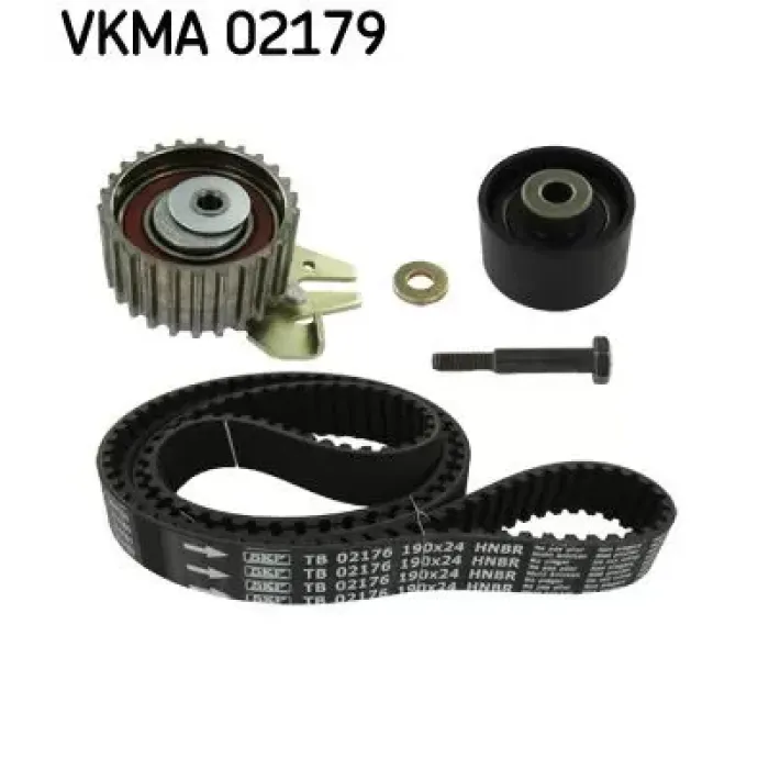 Eksantrik Rulman Kiti (Triger Seti) Alfa Romeo 146 147 156 159 Fiat Brava Bravo Croma Doblo Marea Idea Multipla Palio Punto Albea Stilo 1.9D / 1.9JTD / 1.9 Multijet Opel Astra H Vectra C Signum Zafira B 1.9CDTI | SKF VKMA02179 | OEM 71736726