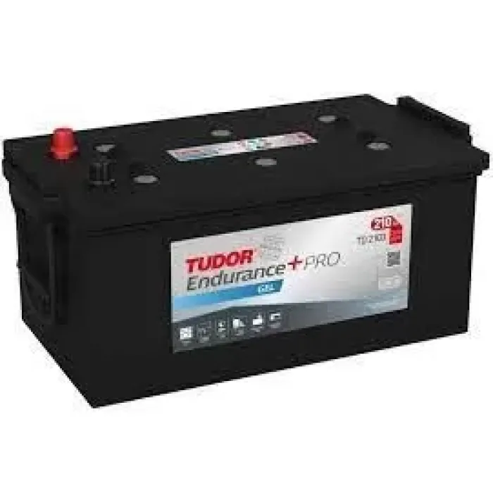 Aku 12V 210 Ah 800A D06 ( 518×279 10 240 ) Endurance + Pro Gel | TUDOR TD2103T