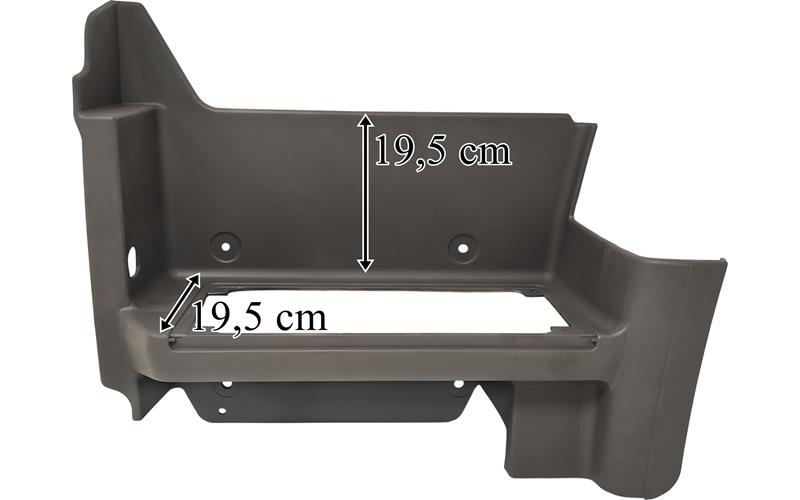Basamak Axor 3028 Sol (Fiber-Gri) - (1.KALİTE) | OEM 3756601601