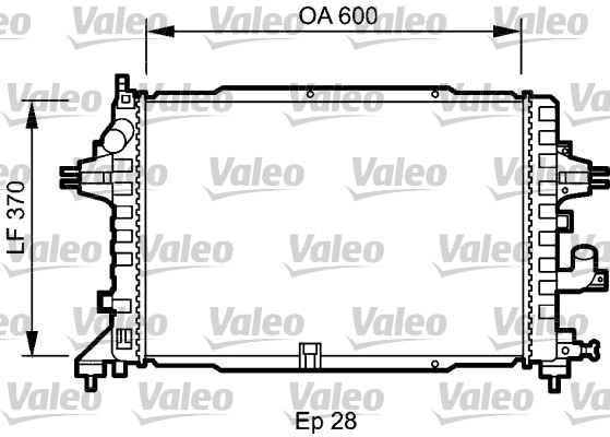 Motor Su Radyatoru Astra H MT Z13DTH Z17DTR Z19DTH Z20LEH | VALEO 735080 | OEM 1300271 1300271 13152320 13152320
