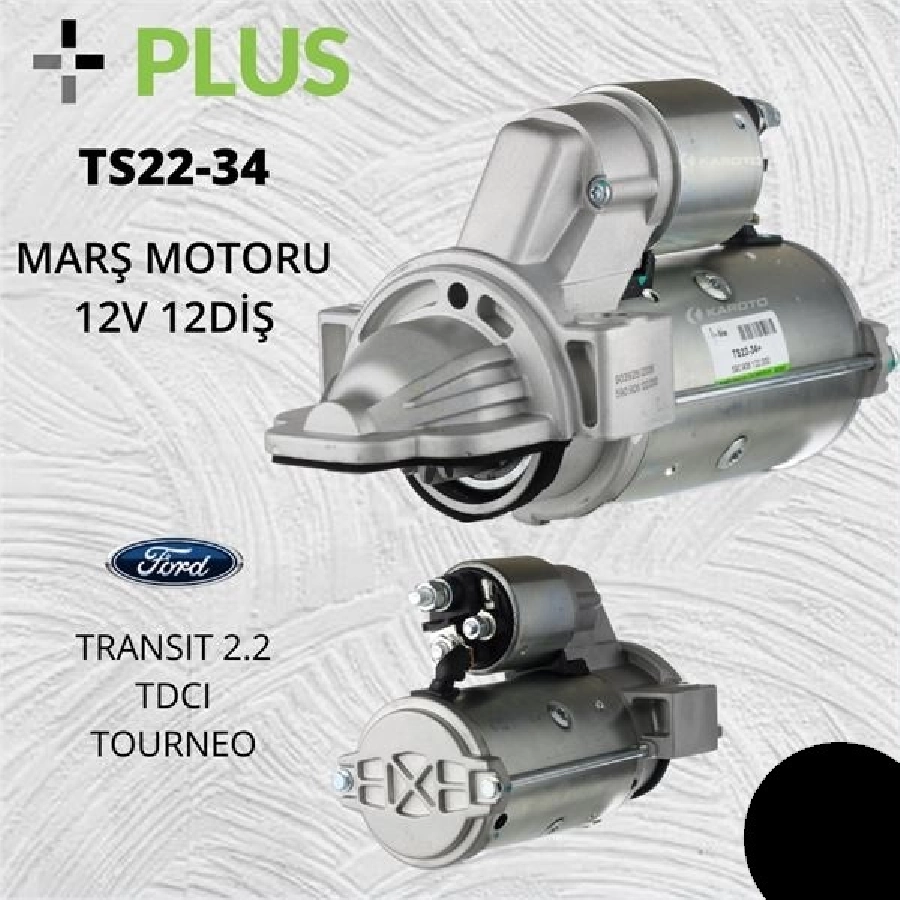 Marş Motoru 12V 2KW 12D Ford Transit V347-Boxer 2-Jumper 3-Ducato | OEM 438360