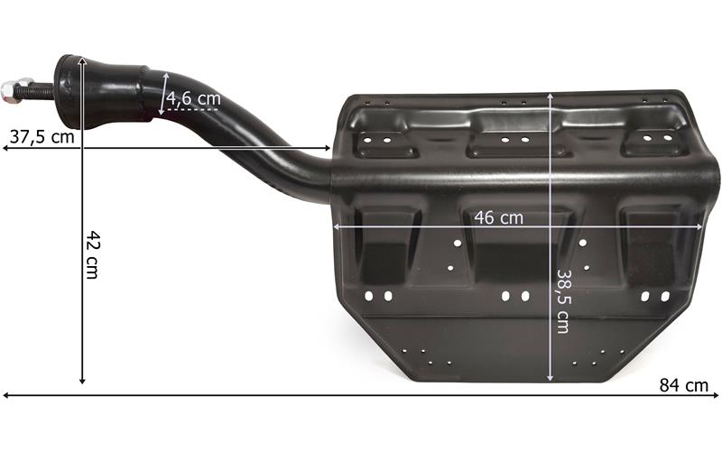 Arka Çamurluk Bağlantısı Arka Sağ--Vidalı | OEM 1457896