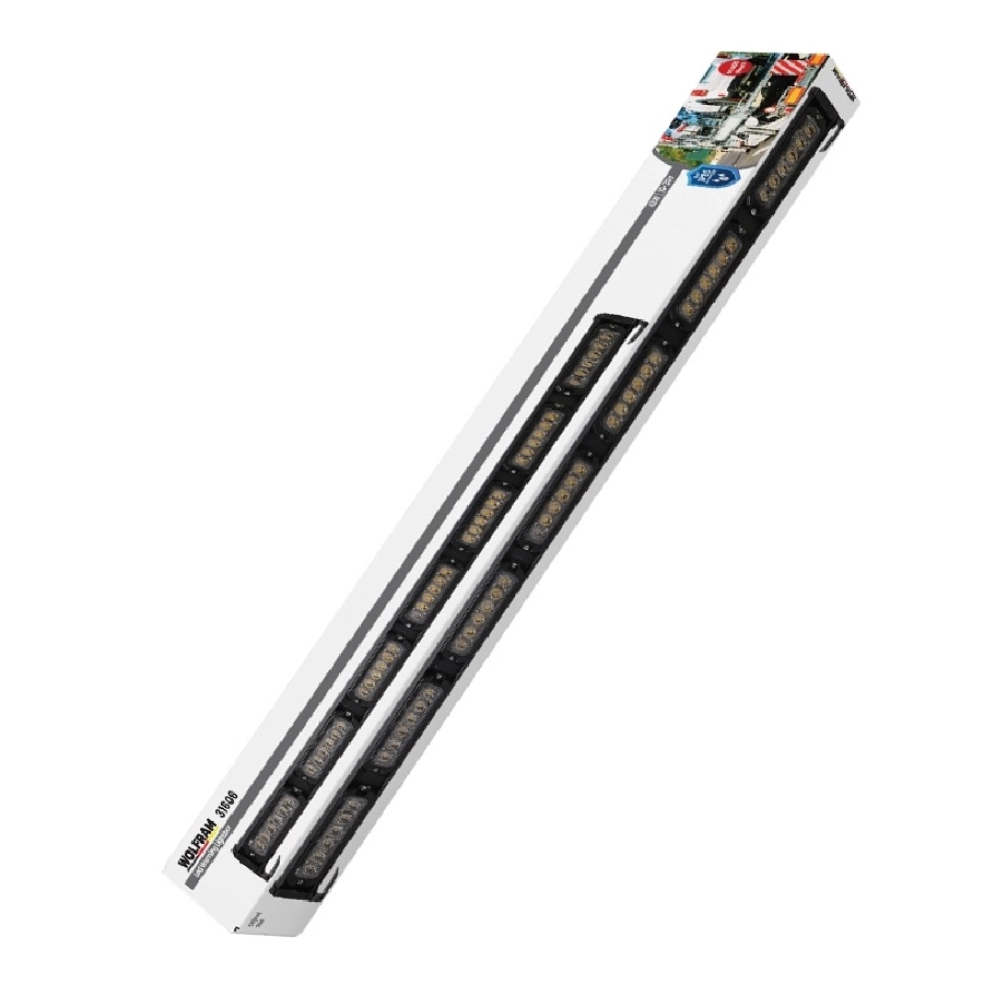Yuvarlak LED İkaz Işığı 14 Fonksiyon E Belgeli 106CM 12, 24V 70W E9 | OEM 31606