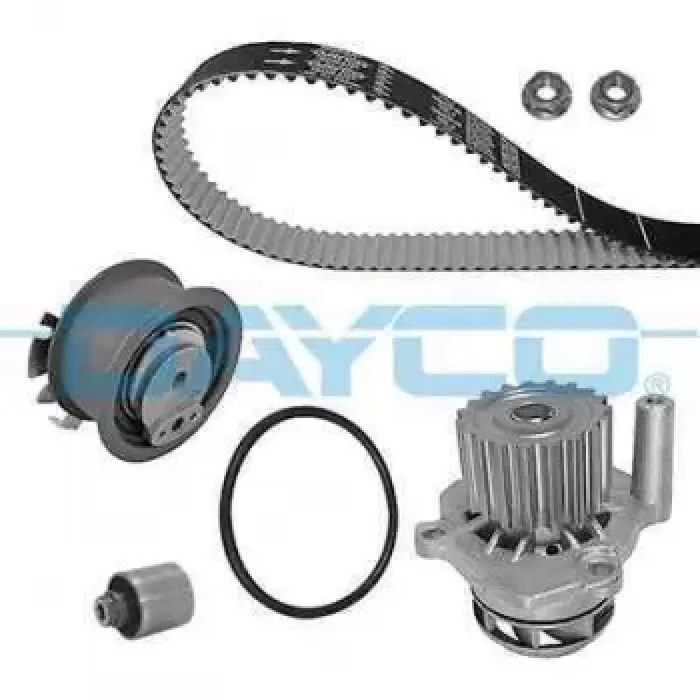 Eksantrik Rulman Kiti (Devirdaimli) Caddy III Octavia Fabia Golf IV Polo IV Cordoba T5 1,4 / 1,9TDI Axb Bjb Amf 00> (Ford Galaxy 1,9TDCI 00>06) | DAYCO KTBWP2964 | OEM 038198119A 038198119A 038198119C 038198119G 038198119C 038198119G
