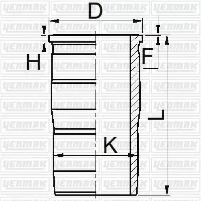 Motor Kiti (Piston-Segman-Gomlek) 131 Mm Renault Dxi Magnum Euro 3 / Volvo D 12 B Euro 2 / D 12 | GOETZE 89-75001C | OEM 20482587 20515059 20820358 3165230