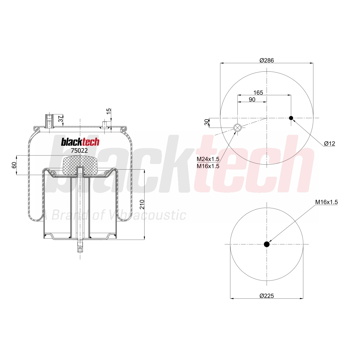 Körük Komple Metal Pistonlu | OEM 20726769