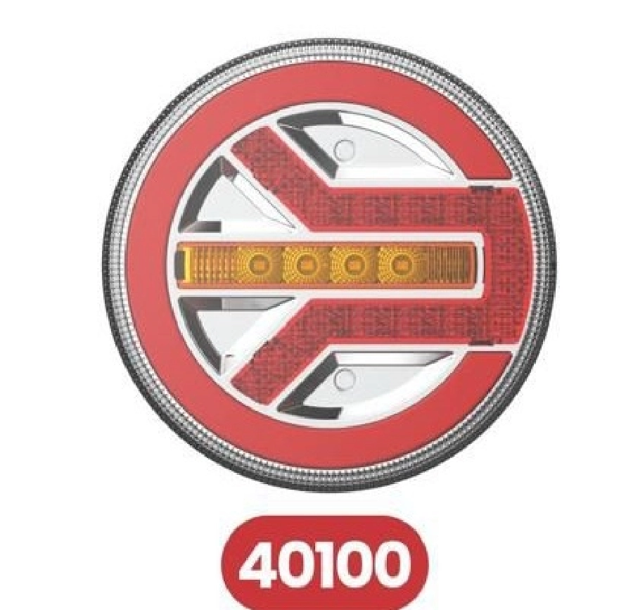 Hamburger Stop Neon LED 3 Fonksiyon Sol 10, 30V E2W E9 | OEM 40100