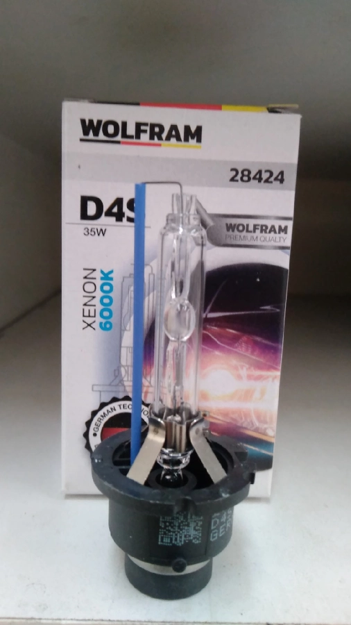 Ampul 12V D4S 35W P32d-5 Xenarc 6000K Mavi Çubuk | OEM 28424