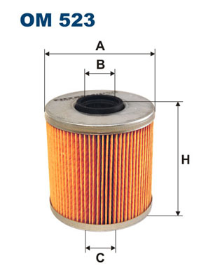 Yag Filtresi Bmw M40 M42 E30 E36 E34 | FILTRON OM523 | OEM 11421727300