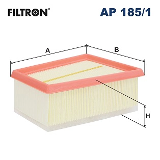 Hava Filtresi Duster Logan Sandero Clio 2 Kangoo Laguna 1 2 Megane 1 2 Symbol 1,4 / 1,6 16V | FILTRON AP185/1 | OEM 1654600QAU