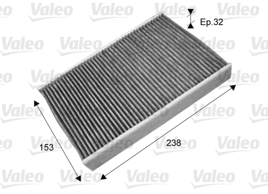 Polen Filtresi Fluence Juke 1,5 DCI / 1,6 10> (Karbonlu) | VALEO 715722 | OEM 272774936R