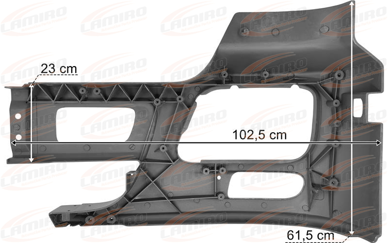 Tampon Actros MP3 Açık Sağ (Fiber-Boyasız) | OEM 9438806172